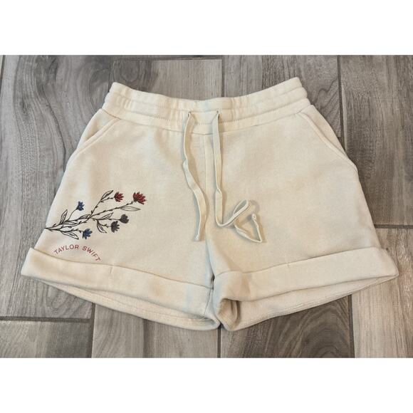 Taylor Swift Loving Him Was Red Shorts Sz XS Drawstring Official Merchandise - Picture 1 of 9
